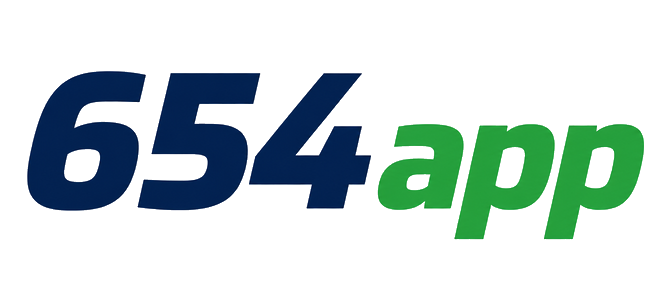654 app লোগো